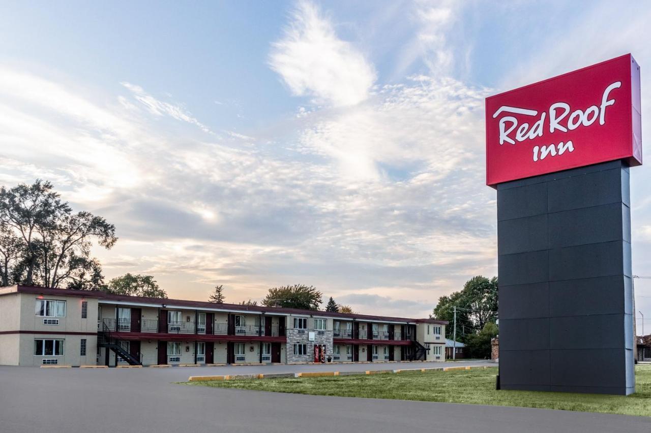 Red Roof Inn Chicago-Alsip Exterior foto